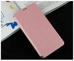 Armor Pink Leather Flip Cover Case For Samsung Galaxy Alpha 4G Lte