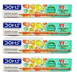 V.KTraders DOMS Super Dark 10 HB/2 Graphite Y1+ TRIANGLE pencil pack of 4 box (40 PCS) Pencil (Multicolor)