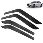 Kingsway Car Wind Deflectors Rain Guard Window Visor for Honda City 2020, 2021, 2022, 2023, 2024, 2025 Model, Car Door Visor Online India, Car Sun Shades