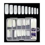 Mapperz false nails | artificial nails with glue | artificial nails set natural | Artificial Nails Set With Glue | Acrylic Face Nails Set Of 100 Pcs and Artificial Nail Glue 3gm Artificial Nails Reusable