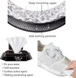 QinPin Portable Sneaker & Shoe Cleaner wet Wipes Shine, kit for cleaning Leather,Sports, Scrub off Dirt/Mud Cleaner