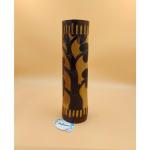Palesaa Trifa Hand Engraved Table Top / Desk Top Natural Bamboo Vase