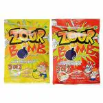 Zour Bomb Sour Candy Combo Pack of Cola & Lemon Candy (Pack of 2, 110g Each)