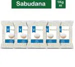 Trinetra Sabudana 5 kg (1Kg X 5 Pack) Sago
