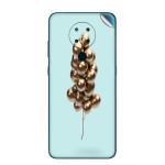 GADGETSWRAP Printed Vinyl Skin Sticker for Nokia 5.3 - golden grape