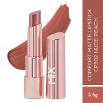 Bella Vita Organic Comfort Matte Priming Lipstick- CP302- CHICK-LIT (Nude Peach)