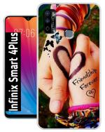 CHOKTI Back Cover For Infinix Smart 4 Plus Back Cover