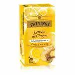Twinings Lemon and Ginger Tea, 25 Tea Bags