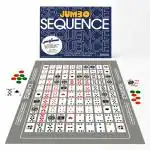 Kids Mandi Jumbo Sequence Board Game | Strategic Board Game for Kids and Adults | Family Board Games | Card Game,Multicolor,Pack of 1