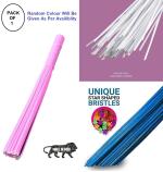 Heavy Duty Hard Plastic Broom, Kharata, Jharu for Floor Scrubbing, Cleaning and Washing of Bathroom and Outer Area (Comes in Random Beautiful Colors, (Pack of 1)