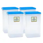 Laplast Storewell Containers, 1000ml, Set of 4