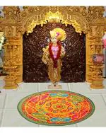 Status Nylon Rangoli Mat with Anti Skid Backing