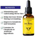 LUCACCI Big Bull Natural oil Massage Oil For Men's 40 ML