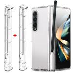 Miracase YQODSZ Clear Polycarbonate PC Case with S Pen Holder; HInge Protection; Front Screen Protector Screen Protector and Back Case for Samsung Galaxy Z Fold 4 (16 x 8 x 0.1 cm)