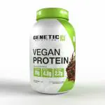 Genetic Nutrition Vegan Protein Supplement Powder - Chocolate Ganache, 1 KG (2.2lbs)
