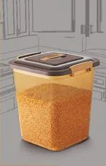 Woxxin Everyday Multipurpose Plastic Storage Container With Lid Assorted Colour (20 ltr).