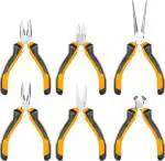 6Pcs Mini Pliers Set 4.5