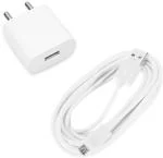 Webilla Wall Charger Accessory Combo For Oppo A3S (White)