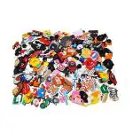 Silly Panda croc charms mexican cartoon customized personalised shoe charms Clog Random Set 6,12,20,25,30,35