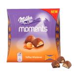 Milka Moments Toffee Wholenut Pouch, 97 G