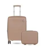 POLO CLASS TROLLEY BAG 24 INCH with vanity- Beige