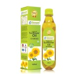 6th Element Cold Pressed Sunflower Oil for Cooking - 500ml