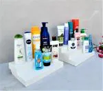 Appeasy White Plastic Kitchen Cupboard Space Saving Organizer 29 cm (Set of 2)