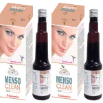 DEE INDIA HERBALS Menso Clean Syrup (225 ml) Combo Pack of 2 (Pack of 2)