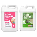Flisko Floor Cleaners Pink 5 Liter & Green 5 Liter Large Bulk Lizol Floor Cleaners for Janitorial and Sanitation Use