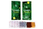 DIYA AROMAS AND FRAGRANCES Green Forest Agarbatti (Pack Of 2)