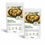 Blents Khaman Dhokla Premix 200 G Pack of 2| Ready to make|Gujarati Snack| Pure Veg Instant Snack| Ready to Cook|
