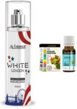AL NOMAN fragrances White London and Wonderfully Intense Kewra Perfume for Men and Women 130ml