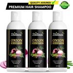 Phillauri Onion Hair Shampoo For Hair Fall Control And Anti Dandruff 200Ml (600 Ml)