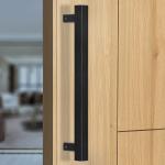 Plantex Heavy Duty Door Handle/Door & Home Decor/14-inches Main Door Handle/Door Pull Push Handle Pack of 1 (236-Black Finish)