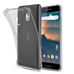 S-Hardline Nokia 2 Transparent Silicone Soft Flexible Shockproof Bumper Case