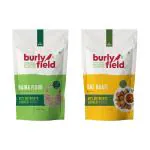 BURLY FIELD 100% Natural Dal Bati Ready Mix + Bajra flour (Pearl Millet flour) Combo| 500g x 2