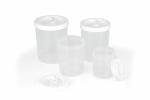 INFINITE-ASTER ROUND STORAGE CONTAINER 4-PCS SET (1950/1450/950/450) - WHITE