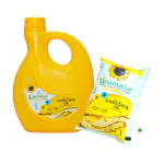 Tirumalla Refined Sunflower Oil - 3 Liter, Super Saver Combo Pack of 2 Liter jar & 1 Liter Pouch