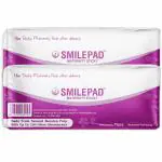 Smilepad Sticky Maternity Pads for Women, Quick Absorption up to 250ml, XXL Size Postpartum pads, Odor free, Soft and Rash free Sanitary Pads for Post Delivery | Combo Pack of 2 - 20 delivery pads