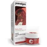 Paradyes Ammonia Free Semi-permanent Hair Color Highlighting Kit (Rubra Red)