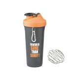 Fable Orange Plastic Dishwasher Safe Flask Bottle 900 Milliliters
