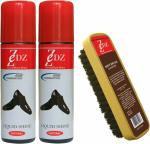 Zedz Combo Of Leather Liquid Polish And Shoe Brush