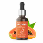 Morvin Papaya Radiance Glow Face Serum with Niacinamide, Hyaluronic Acid & Papaya Fruit Extract, 30ml | Non-Sticky formula