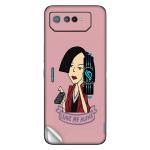 GADGETSWRAP Printed Vinyl Skin Sticker for Asus Rog Phone 6 Pro - Leave me Alone