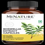 MINATURE 100% Natural Boswellia Extract Capsules for Health| Salai guggul(Shallaki)| 180 Caps