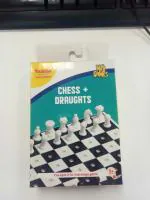 Youreka Chess and Draught Board Games 5 Years and Up