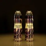 Al-Nuaim Chocolate Musk Alcohol Free Deodorant | Body Spray | Long Lasting Perfumed Spray For Unisex | Pack of 2 x 200ml