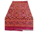 Lafabriqueind Pure Cotton, Chunari Print Gamcha, red color, Towel for Men & Women - Pack of 1