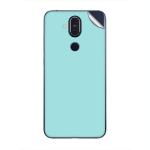 GADGETSWRAP Premium Material Skin Vinyl Decal Sticker Compatible With Nokia 8.1 - Blue Glow In Dark