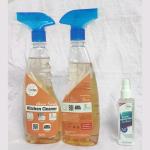 Sun Wash India COMBO (2x Kitchen Cleaner Spray) FREE Stain Remover